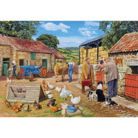 GIBSONS Puzzle Zavolejte veterináře 4x500 dílků