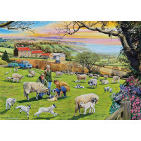 GIBSONS Puzzle Zavolejte veterináře 4x500 dílků