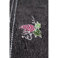 Sada kuchyňských ručníků 30x50 cm (3 kusy) - HROZNY