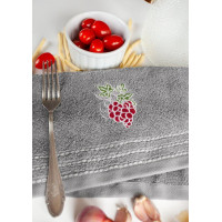Sada kuchyňských ručníků 30x50 cm (3 kusy) - HROZNY