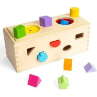 Bigjigs Toys Vkládání a třídění Tajemná krabička