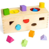 Bigjigs Toys Vkládání a třídění Tajemná krabička