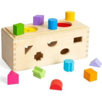 Bigjigs Toys Vkládání a třídění Tajemná krabička