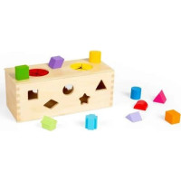 Bigjigs Toys Vkládání a třídění Tajemná krabička