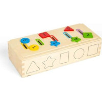 Bigjigs Toys Třídění barev, tvarů a čísel