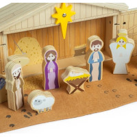 Bigjigs Toys Dřevěný Betlém
