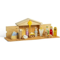 Bigjigs Toys Dřevěný Betlém