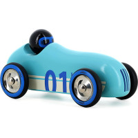 Vilac Dřevěné auto Old Sport Compet tyrkysové