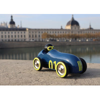 Vilac Dřevěné auto Old Sport Compet tmavě modré