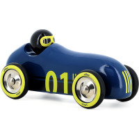 Vilac Dřevěné auto Old Sport Compet tmavě modré