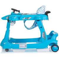 CHIPOLINO Chodítko interaktivní Airplane 3v1 Blue