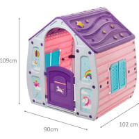 CHIPOLINO Dětský zahradní domeček Magical House Unicorn
