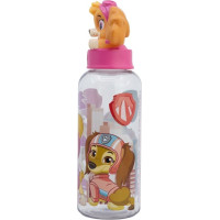 STOR Láhev na pití Tlapková patrola 560 ml růžová