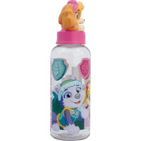 STOR Láhev na pití Tlapková patrola 560 ml růžová