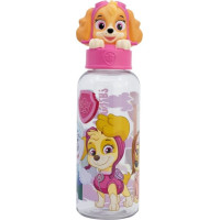 STOR Láhev na pití Tlapková patrola 560 ml růžová