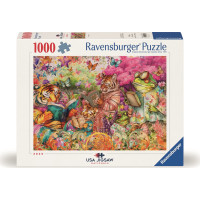RAVENSBURGER Puzzle Knižní klub 1000 dílků