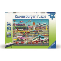 RAVENSBURGER Puzzle Letištní ruch XXL 150 dílků