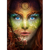GRAFIKA Puzzle Příroda - žena 1000 dílků