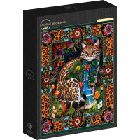 GRAFIKA Puzzle Tropická kočka 1000 dílků