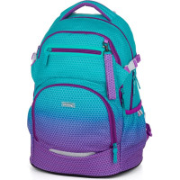 OXYBAG Školní batoh OXY Ombre Blue-Pink