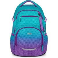 OXYBAG Školní batoh OXY Ombre Blue-Pink