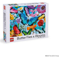 Chronicle Books Puzzle LEGO® Motýli a květiny 1000 dílků