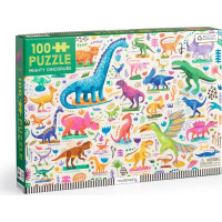 Mudpuppy Puzzle Mocní dinosauři 100 dílků