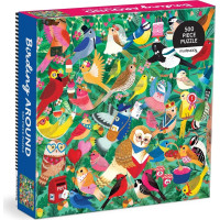Mudpuppy Puzzle Ptačí svět 500 dílků
