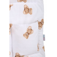 Kapsář (organizér) na dětskou postýlku BABYMAM PREMIUM - Medvídek Teddy