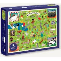 Chronicle Books Puzzle Králíkologie 1000 dílků