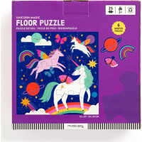 Mudpuppy Podlahové puzzle Kouzelní jednorožci 25 dílků