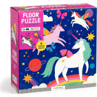 Mudpuppy Podlahové puzzle Kouzelní jednorožci 25 dílků