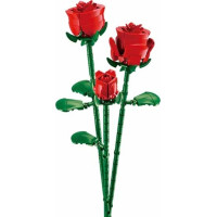 Sluban Flowers M38-B1101-04 Červená růže ve váze