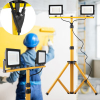 Halogenová LED stavební svítilna na stojanu RSL005-2x50W
