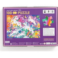 Mudpuppy Puzzle Kouzelní jednorožci 100 dílků