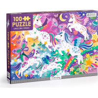 Mudpuppy Puzzle Kouzelní jednorožci 100 dílků