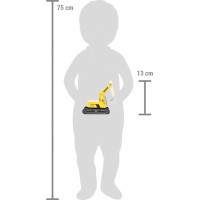 small foot Dřevěný pásový bagr