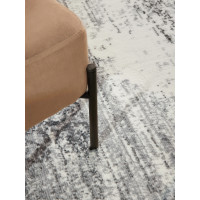 Kusový koberec Gloria Lydia Creme Grey kruh