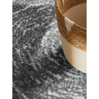 Kusový koberec Gloria Cavallo Creme Grey kruh