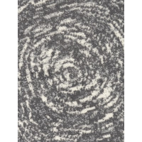 Kusový koberec Gloria Cavallo Creme Grey kruh