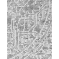 Kusový koberec Duet Kona White/Gray kruh - na ven i na doma