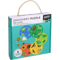 Petit Collage Puzzle pro objevitele Koloběh života
