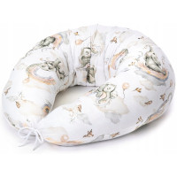 Kojicí polštář BABYMAM PREMIUM - Sloník na obláčku