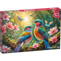 CHERRY PAZZI Puzzle Pozdrav nového dne 500 dílků