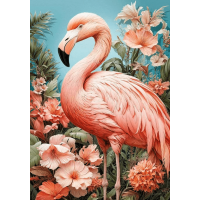 CHERRY PAZZI Puzzle Plameňák 1000 dílků