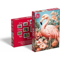 CHERRY PAZZI Puzzle Plameňák 1000 dílků