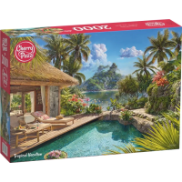 CHERRY PAZZI Puzzle Prázdniny v tropech 2000 dílků