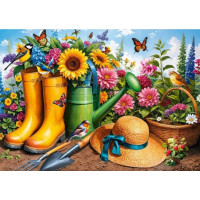 CHERRY PAZZI Puzzle Zlaté holínky v zahradě 1000 dílků