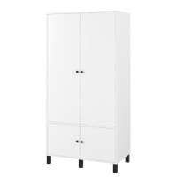 Šatní skříň ELEGANT - bílá