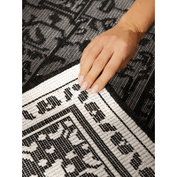Kusový koberec Duet Kona Black/White - na ven i na doma